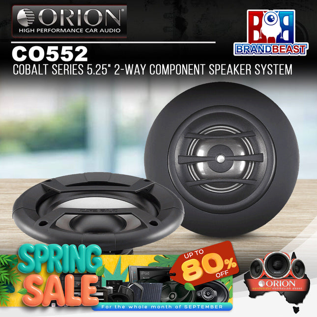 Orion CO552 Cobalt Series 5.25" 2-Way Component Speaker System