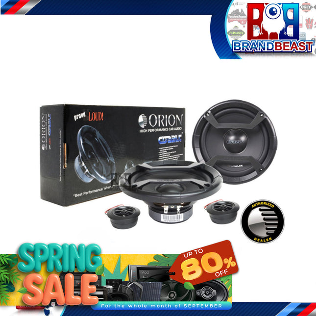 Orion CO652C 380W 6.5" Component Speakers with Crossover