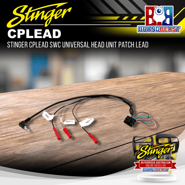 Stinger CPLEAD SWC Universal Head Unit Patch Lead