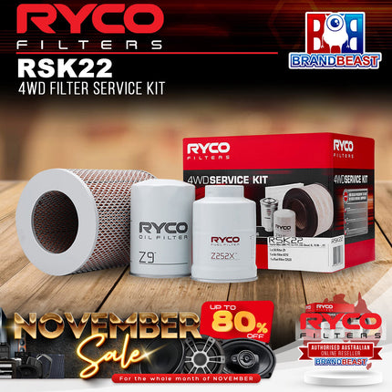Ryco RSK22 4WD Filter Service Kit