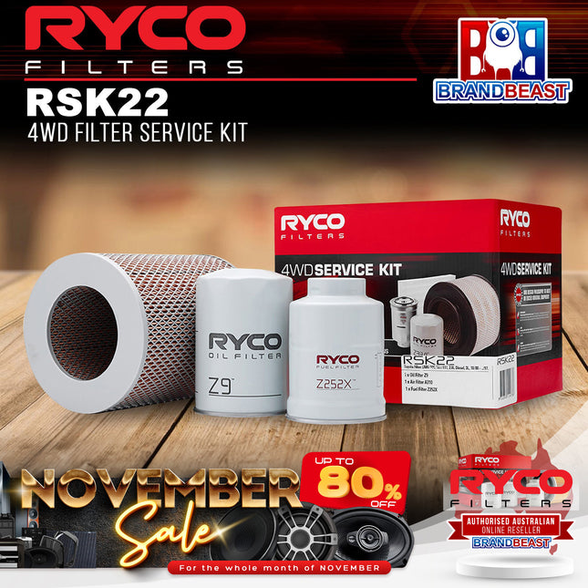 Ryco RSK22 4WD Filter Service Kit