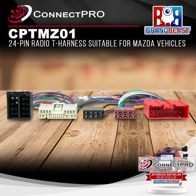 ConnectPRO CPTMZ01 24-Pin T-Harness Suitable For Mazda Vehicles