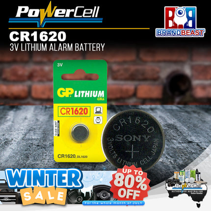 DNA CR1620 3 Volt Lithium Battery