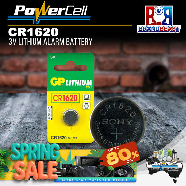DNA CR1620 3 Volt Lithium Battery