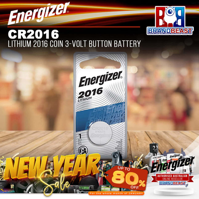 Energizer CR2016 Lithium Coin 20162 Lithium Coin 2032 3-Volt Button Cell Battery