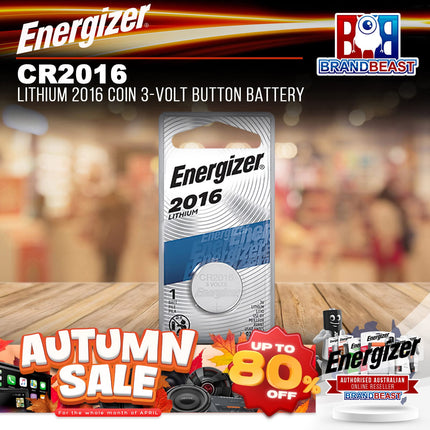 Energizer CR2016 Lithium Coin 20162 Lithium Coin 2032 3-Volt Button Cell Battery