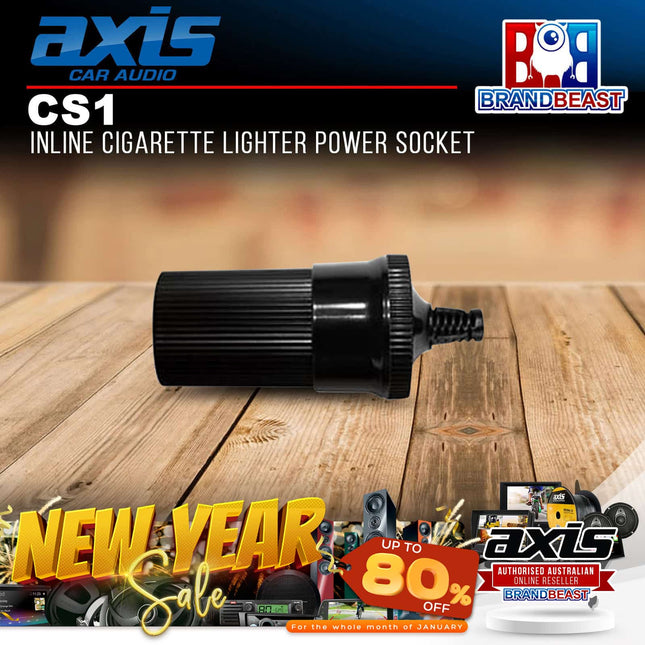 Axis CS1 Cigarette Lighter Power Socket Inline