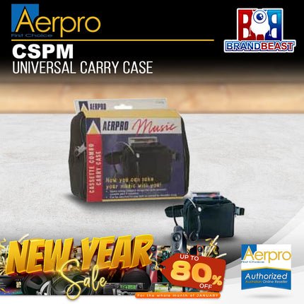 Aerpro CSPM Universal Cassette Carry Case