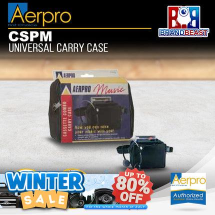Aerpro CSPM Universal Cassette Carry Case