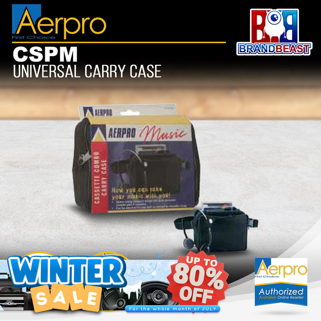 Aerpro CSPM Universal Cassette Carry Case