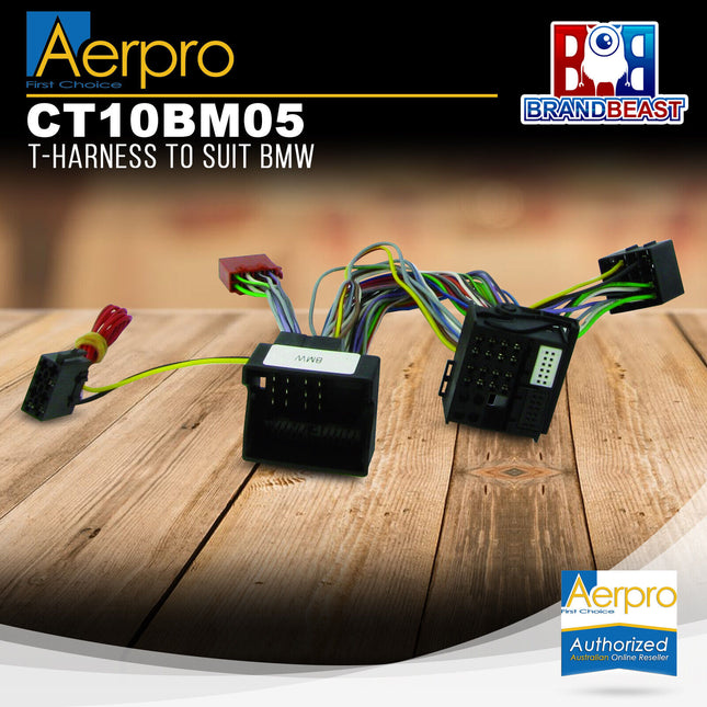 Aerpro CT10BM05 T-Harness to Suit BMW