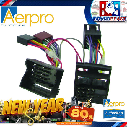 Aerpro CT10FD03 T-Harness Adaptor Suit Ford Fiesta/Focus 2005 - 2008