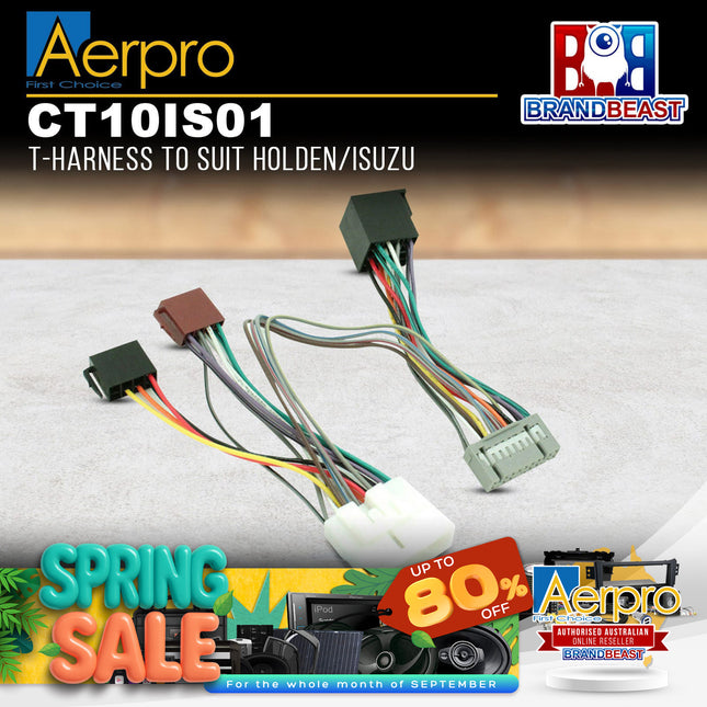 Aerpro CT10IS01 T-Harness Suit Holden & Isuzu Various Models