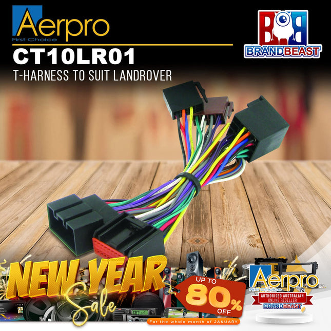 Aerpro CT10LR01 T-Harness to Suit Landrover