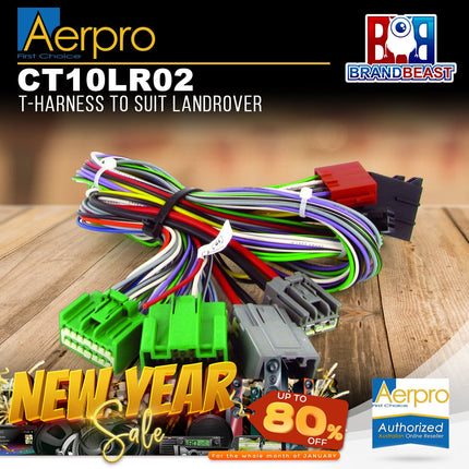 Aerpro CT10LR02 T-Harness to Suit Landrover