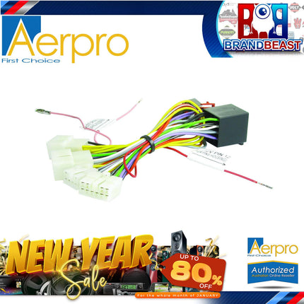 Aerpro CT10LX01 T-Harness to Suit Lexus IS200 1999 - 2005