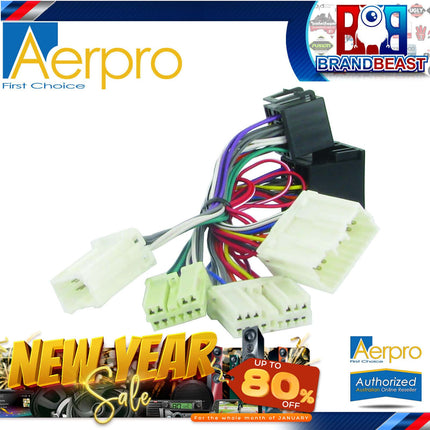 Aerpro CT10VL01 T-Harness To Suit Volvo S40 1996 - 2002