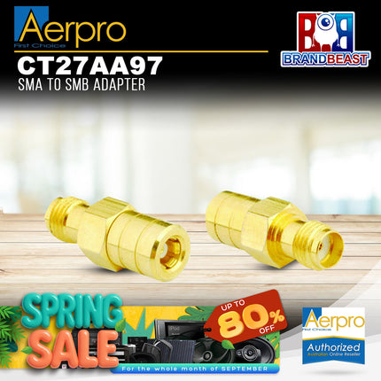 Aerpro CT27AA97 SMA To SMB Adapter