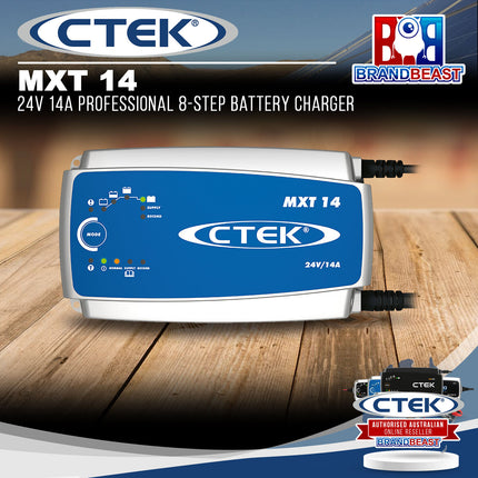 CTEK MXT14 24V 14A Professional 8-Step Battery Charger