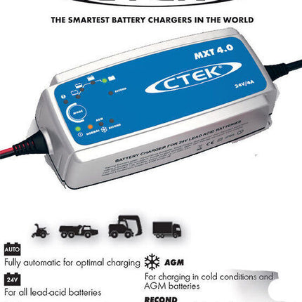 CTEK MXT40 24V 8-Step Battery Charger