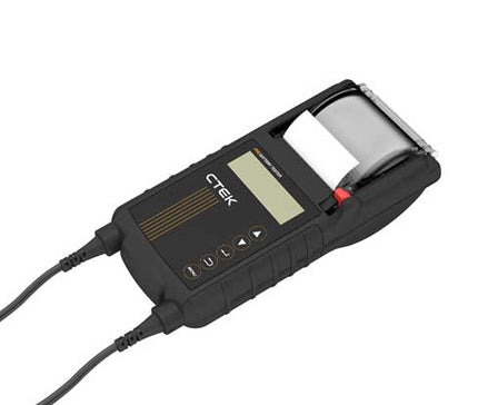 CTEK CTPROTESTER PRO Battery Tester - Professional Battery Testing and Diagnostic Tool with Integrated Thermal Printer for Accurate Battery Analysis