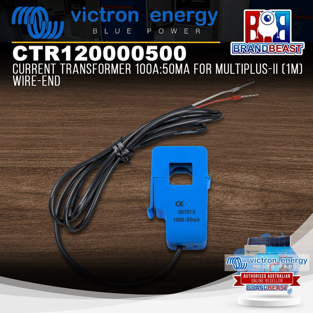 Victron Energy CTR120000500 Current Transformer 100A:50mA For MultiPlus-II (1m)