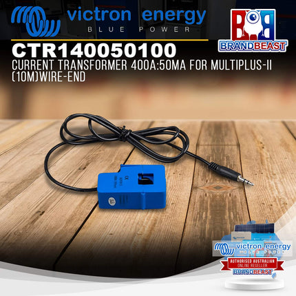 Victron Energy CTR140050100 Current Transformer 400A:50mA For MultiPlus-II (10m)Wire-end