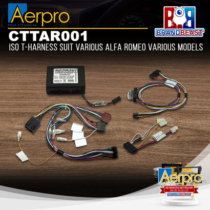 Aerpro CTTAR001 ISO T-Harness Suit Various Alfa Romeo Various Models