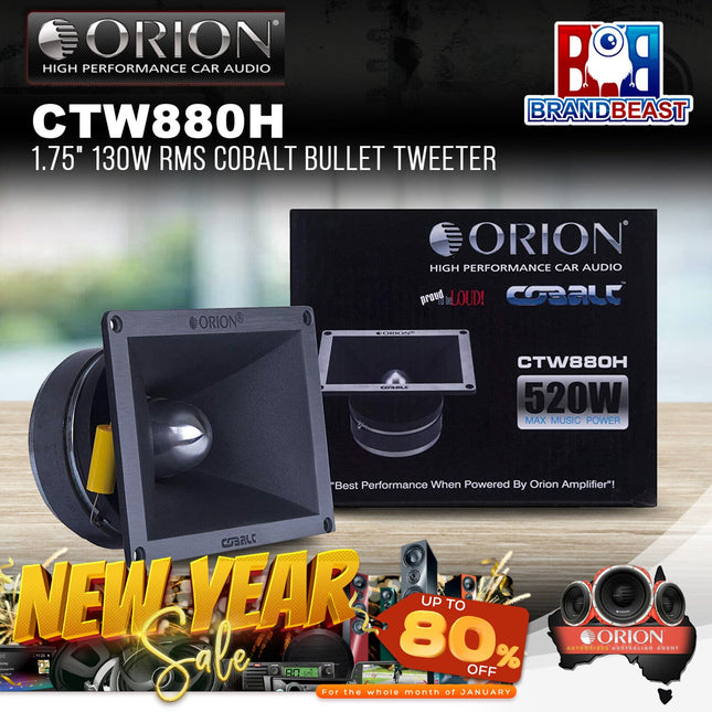 Orion CTW880H 1.75&quot; 130W RMS Cobalt Bullet Tweeter