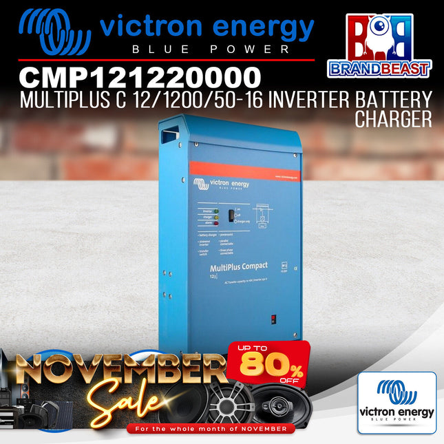 Victron Energy CMP121220000 MultiPlus C 12/1200/50-16 Inverter Battery Charger