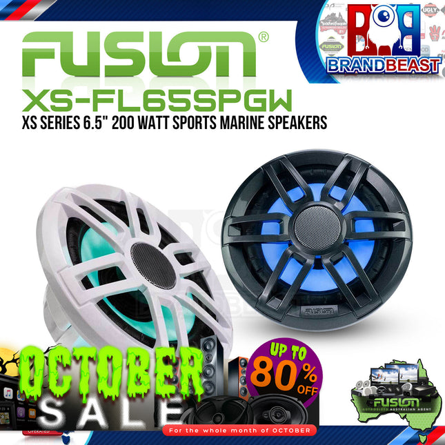 Fusion XS-FL65SPGW XS Series 6.5" 200 Watt Sports Marine Speakers
