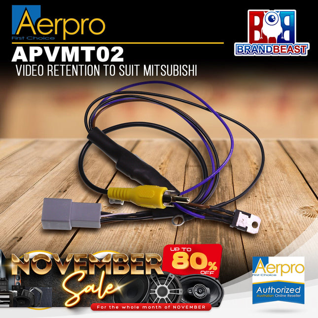 Aerpro APVMT02 Video Retention Harness to Suit Mitsubishi Triton