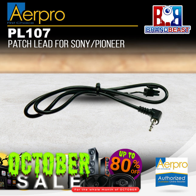 Aerpro PL107 Patch Lead For Sony/Pioneer