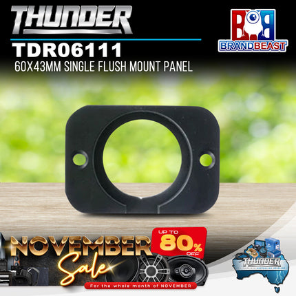 Thunder TDR06111 60x43mm Single Flush Mount Panel