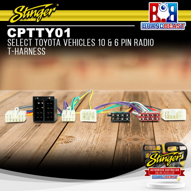 ConnectPRO CPTIZ01 16-Pin Radio T-Harness Suitable for Isuzu Vehicles