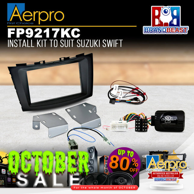 Aerpro FP9217KC Double DIN Install Kit to Suit Suzuki Swift