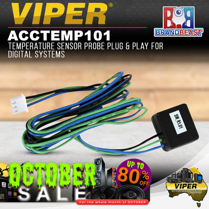 Viper ACCTEMP101 Temperature Sensor Probe Plug & Play for Digital Systems