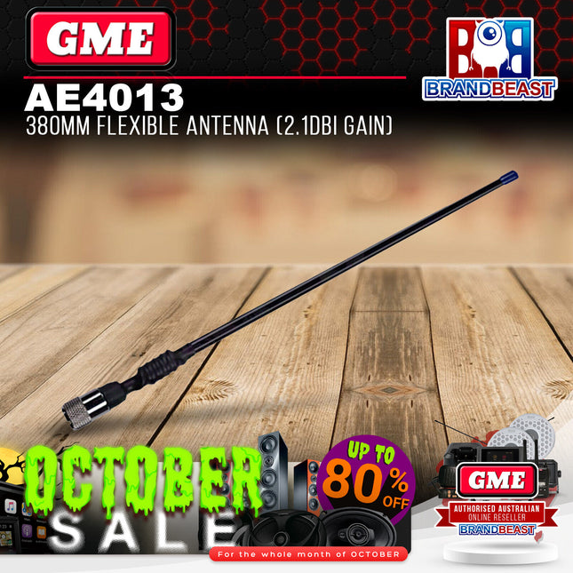 GME AE4013 380mm Flexible Antenna (2.1dbi Gain)