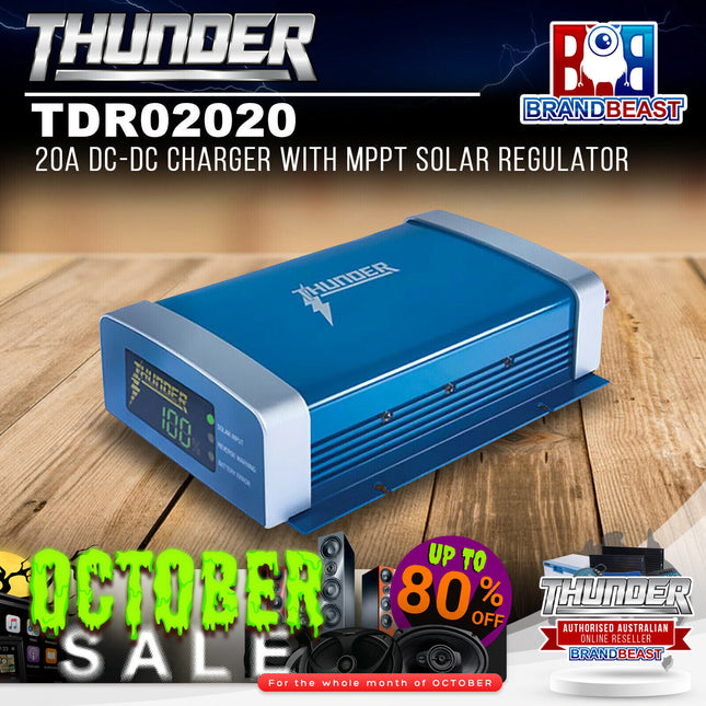 Thunder TDR02020 20A DC-DC Charger With MPPT Solar Regulator