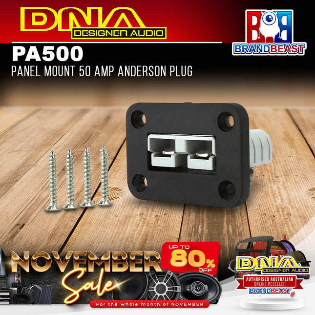 DNA PA500 Panel Mount 50 Amp Anderson Plug