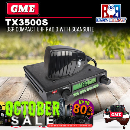 GME TX3500S 5 Watt Compact UHF CB Radio With Scansuite™