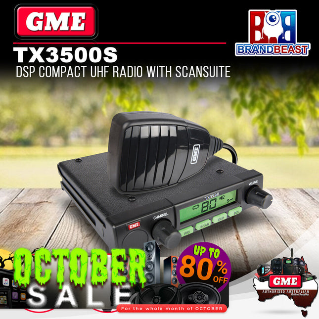GME TX3500S 5 Watt Compact UHF CB Radio With Scansuite™