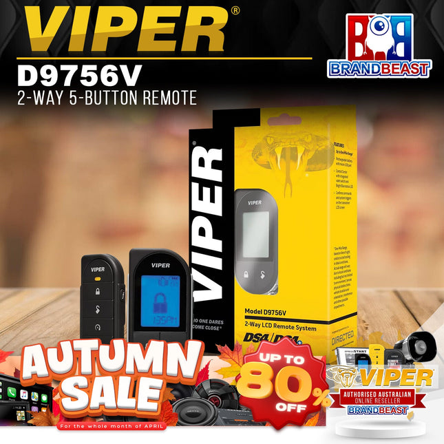 Viper D9756V 2-Way 5-Button Remote