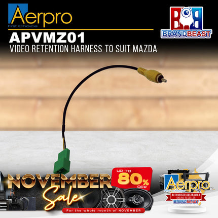 Aerpro APVMZ01 Video Retention Harness Suit Mazda 6 Atenza 2013