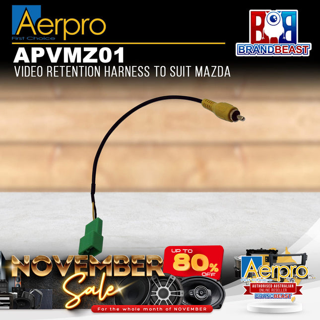 Aerpro APVMZ01 Video Retention Harness Suit Mazda 6 Atenza 2013