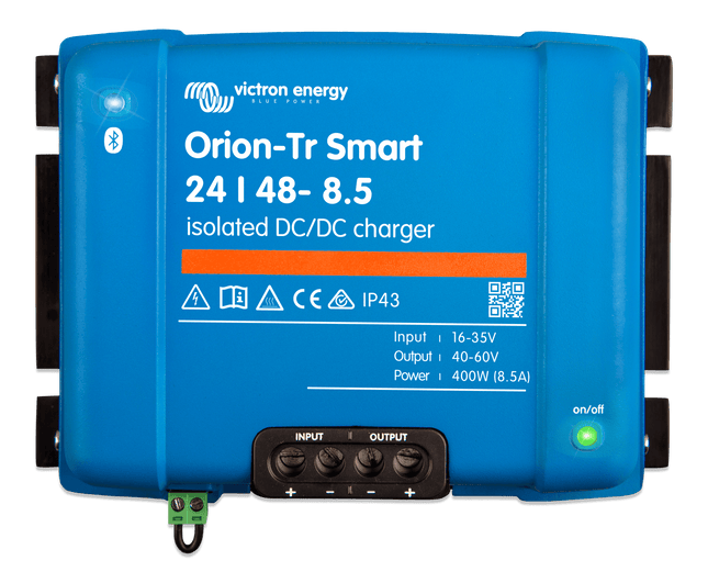 Victron Energy ORI244840120 Orion-Tr Smart 24/48-8.5A 400W Isolated DC-DC Charger