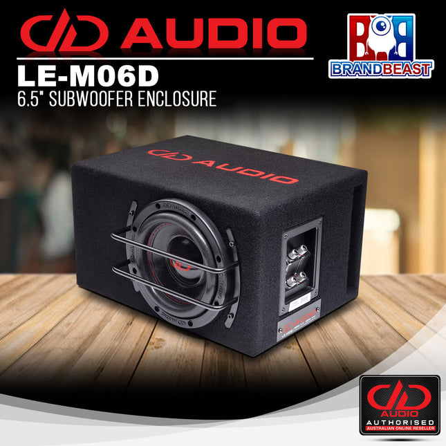 DD Audio DD-LE-M06-D2 6.5" 500W Loaded Subwoofer Enclosure