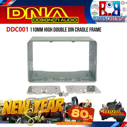 DNA DDC001 110mm High Double Din Cradle Frame