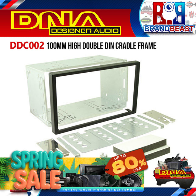 DNA DDC002 100mm High Double Din Cradle Frame