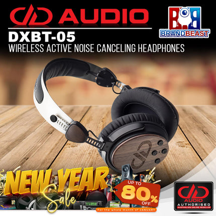 DD Audio DD-DXBT-05 Wireless Active Noise Cancelling Headphones